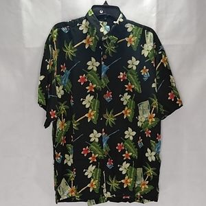 Pineapple moon Hawaii tropical shirt Size: XL